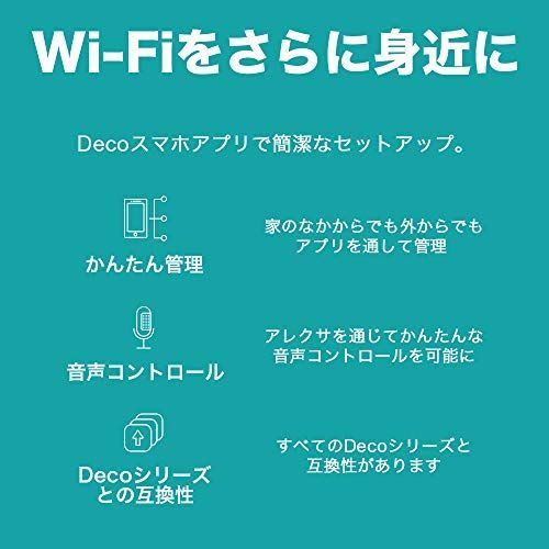 3.) 【NEW】 AX5400 3ユニットセット TP-Link メッシュ WiFi 6