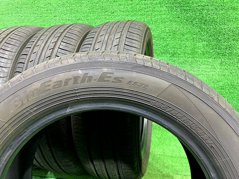 使い勝手の良い YOKOHAMA サマー ヨコハマ ブルーアース-ESES32 185 55R15 4本 5ミリ 【国内正規品】