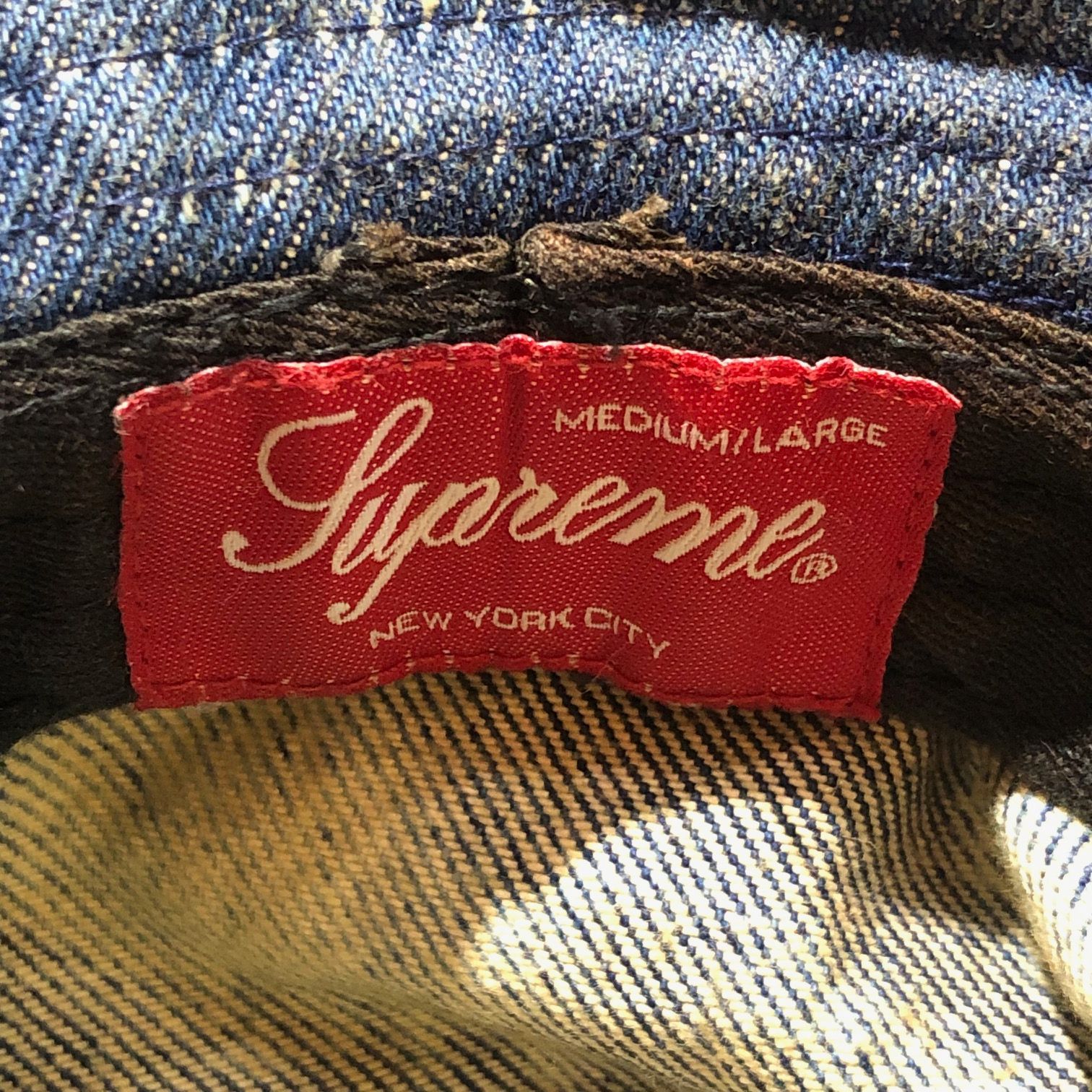 Supreme シュプリーム 2024SS Chino Twill Crusher Hat Dirty Indigo