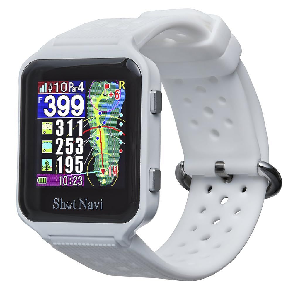 Shot Navi AIR(ショットナビ) ホワイト タッチパネル Shot Navi AIR(ショットナビ) ホワイト タッチパネル 驚愕の軽さ！わずか