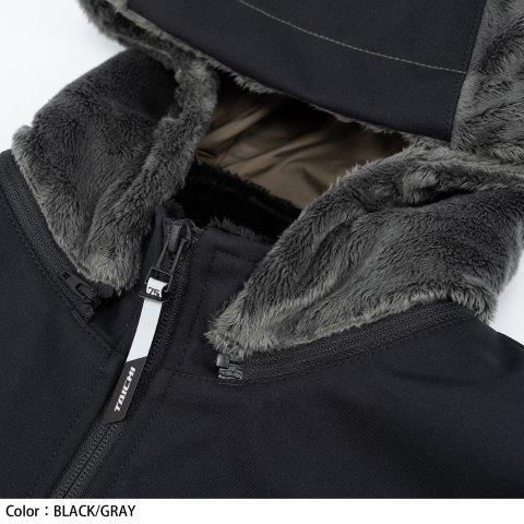 e-HEAT フリース コレクション インナーパーカ ブラック WMサイズ