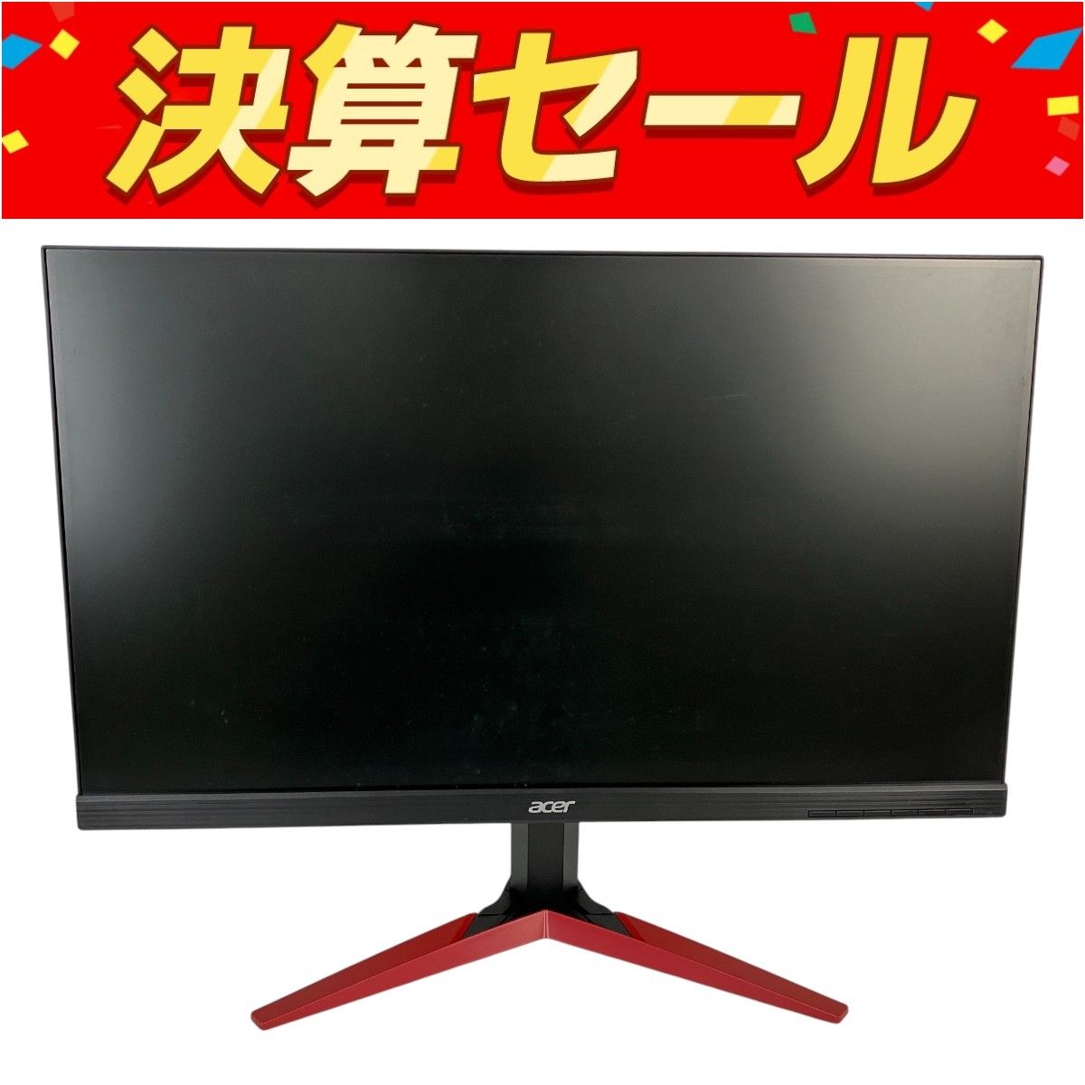 acer KG251Q 24.5インチ 液晶 ディスプレイ モニター PC周辺機器 Y10110071