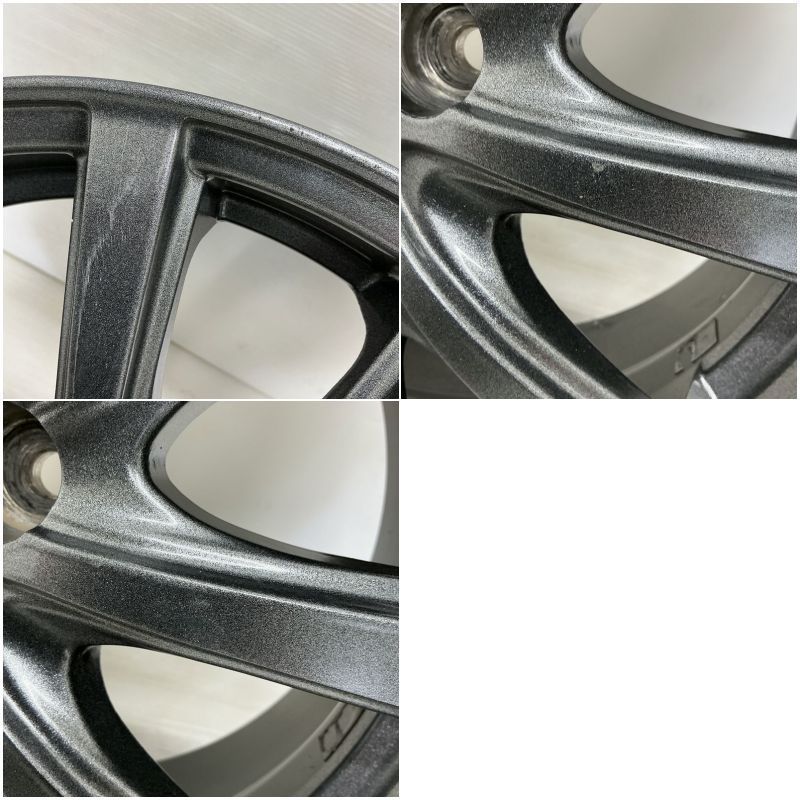 中古アルミ15X6.0　PCD100バルミナ　プリウス、シエンタなど　美品！ 中古アルミ15X6.0 PCD100バルミナ プリウス、シエンタなど 美品