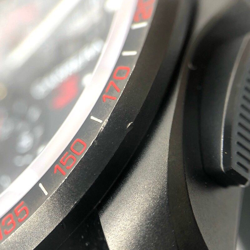タグ・ホイヤー TAG HEUER カレラ　クロノグラフ　アイルトンセナ限定モデル CBB2080.FT6042 チタン メンズ 腕時計