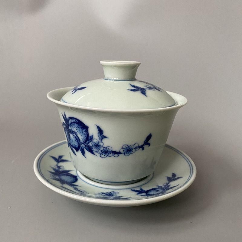 中国茶器  パステル茶花の浮彫り三才蓋碗  新品未使用 中国茶器 パステル茶花の浮彫り三才蓋碗 新品未使用 - メルカリ