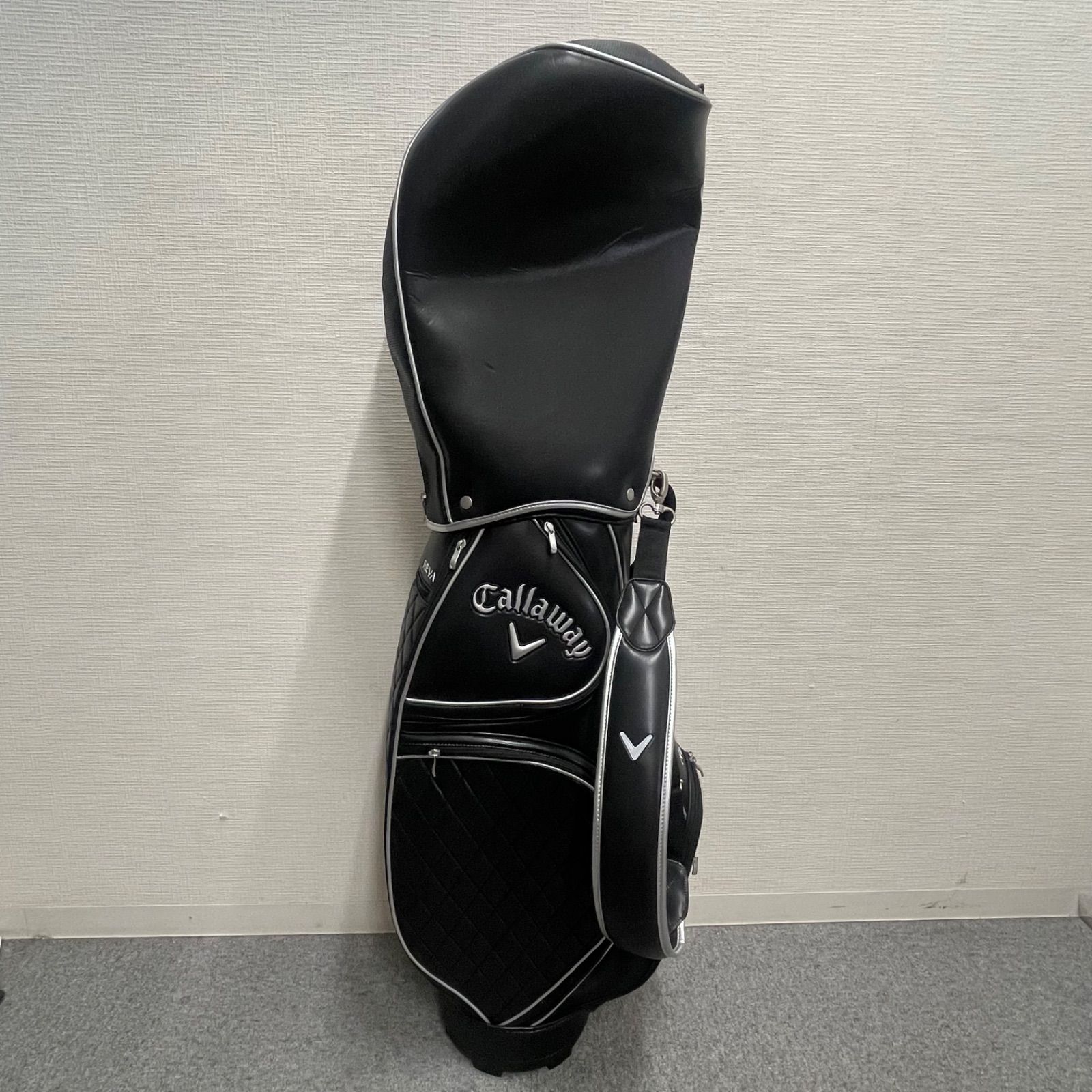 NPA Callaway REVA キャロウェイ レヴァ ゴルフバッグ キャディバッグ ブラック 黒