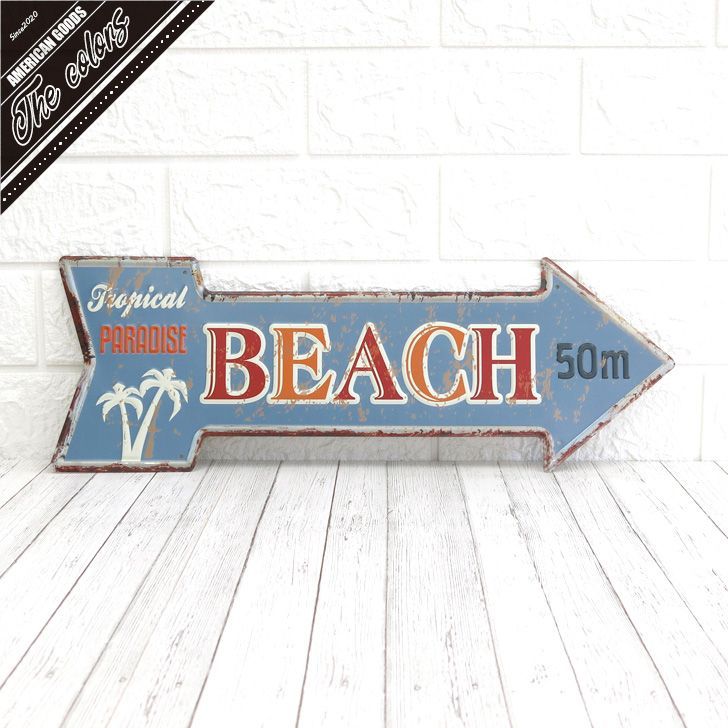 アメリカンヴィンテージ サーフショップ 壁掛け看板 アンティーク