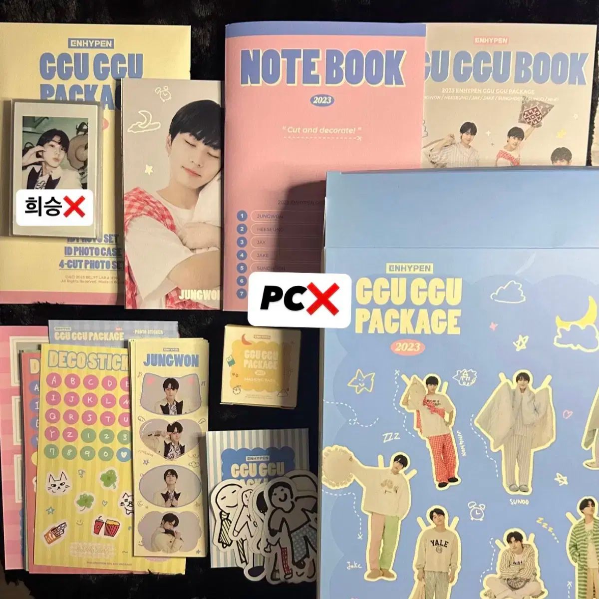 ENHYPEN(エンハイプン・エナプ) 2023 GGU GGU PACKAGE ククパケ