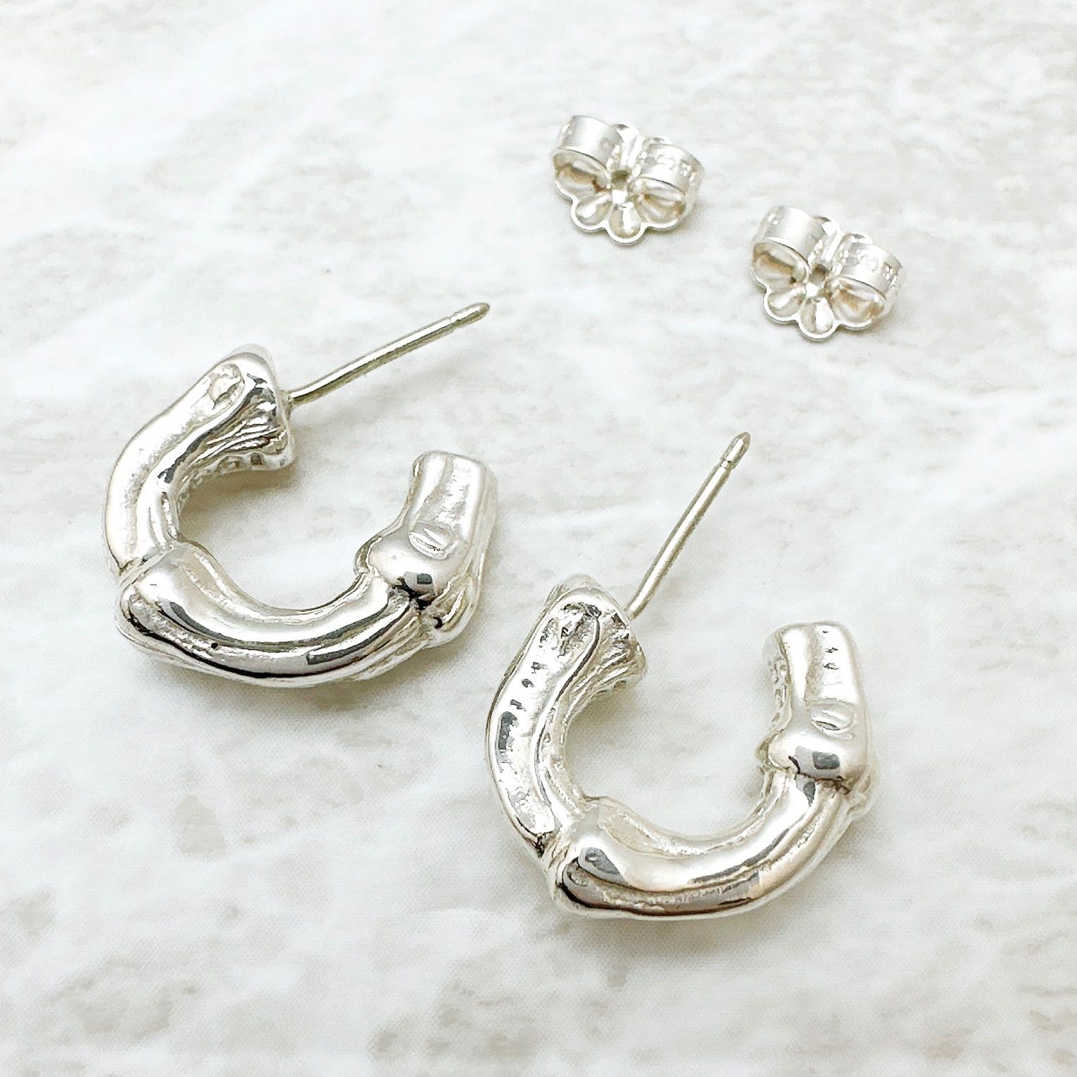 美品/人気🌟Tiffany＆Co. バンブー シルバー ピアス U - メルカリ