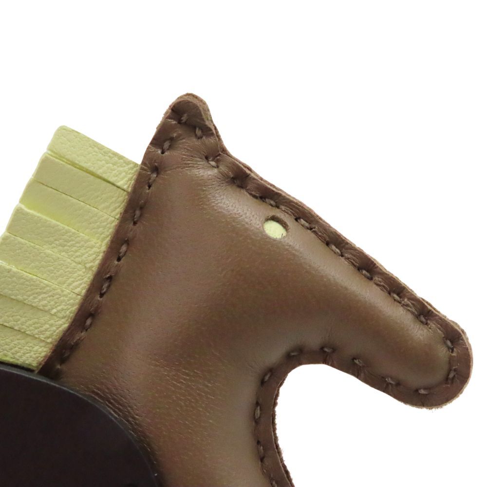 るるるる　新品未使用　エルメス ロデオチャーム ペガサス　白　黒　茶色 るるるる 新品未使用 エルメス ロデオチャーム ペガサス 白 黒