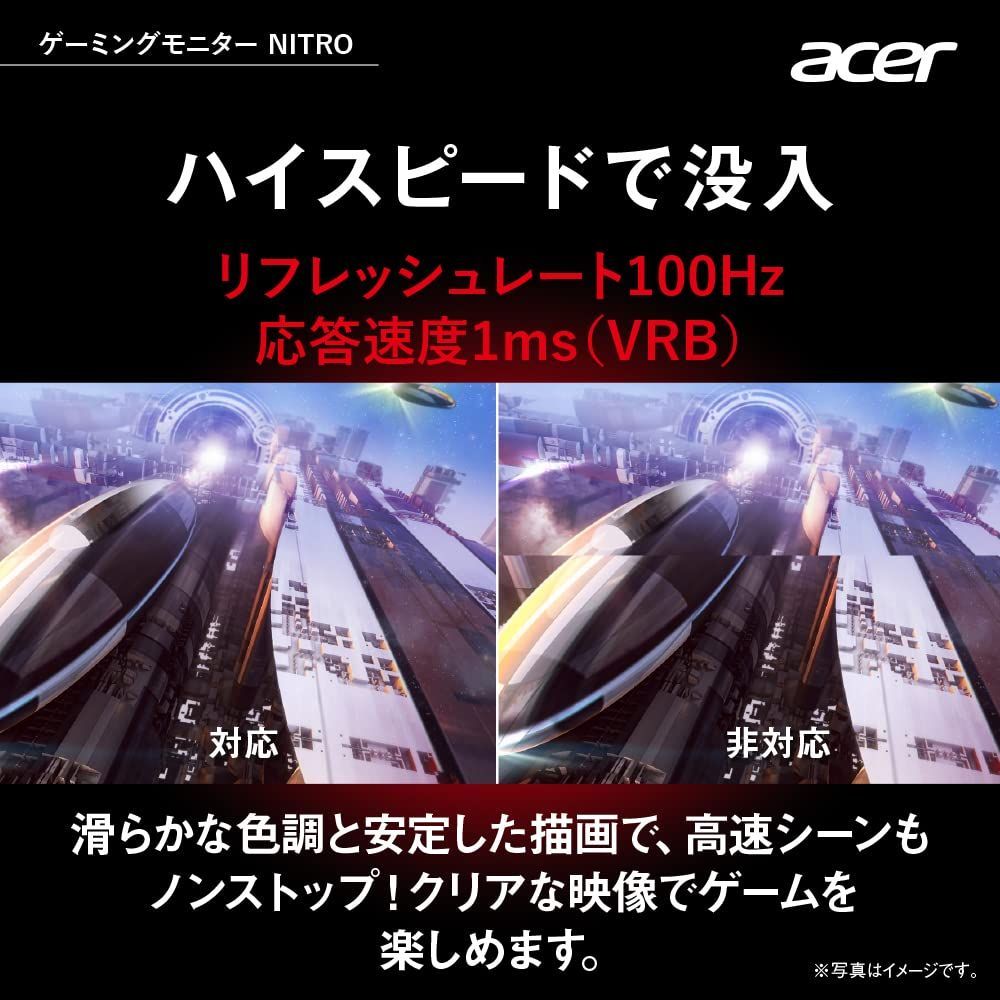 QG221QHbmiix Nitro 21.5インチ VA 非光沢 フルHD 100Hz ゲーミング