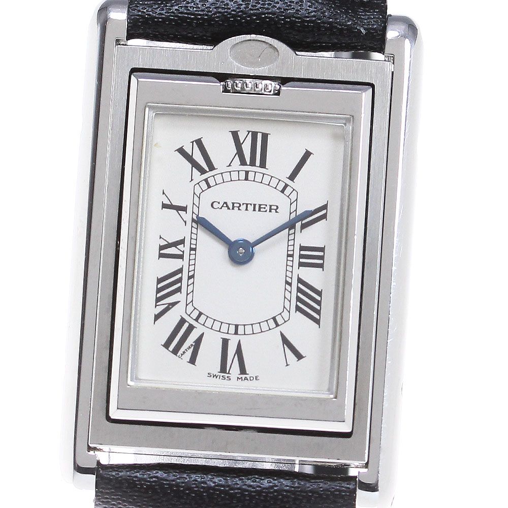 訳あり カルティエ CARTIER W10X1258 タンクバスキュラント クォーツ メンズ _863738 訳ありカルティエ CARTIER W10X1258 タンクバスキュラント クォーツ