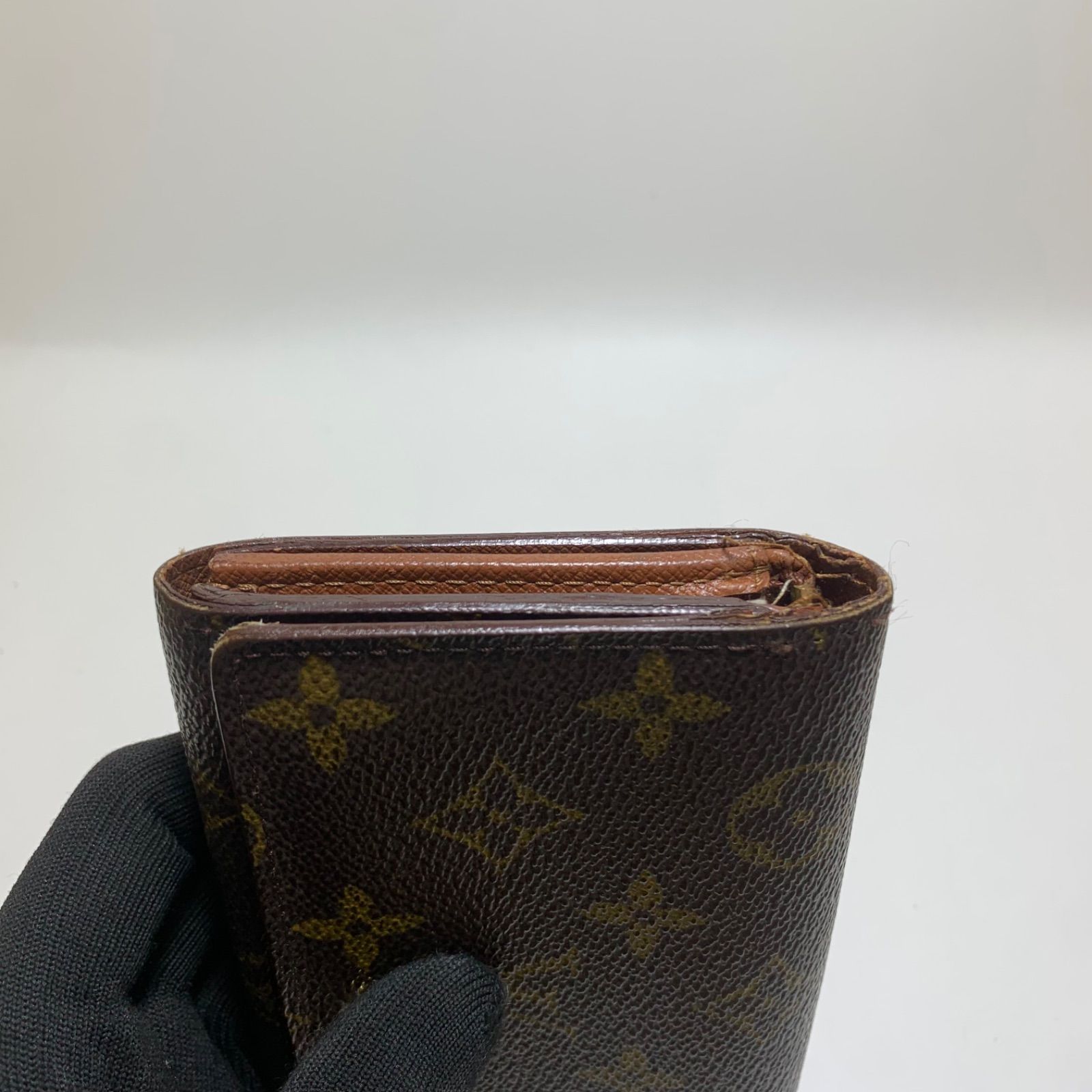 339 LOUIS VUITTON ルイヴィトン モノグラム トレゾール 折り財布 L字ジップ - メルカリ