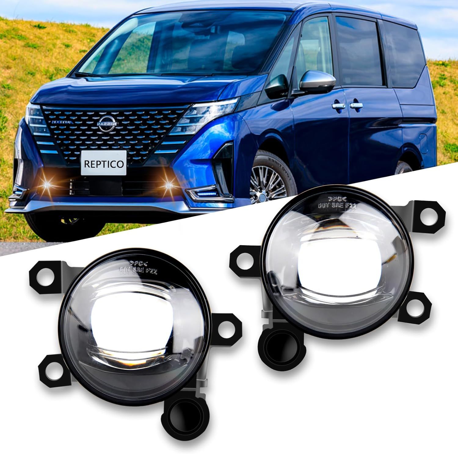 フォグランプ ユニット 日産 三菱 ダイハツ スバル ホンダ汎用 フォグランプ ユニット 日産 三菱 ダイハツ スバル ホンダ汎用