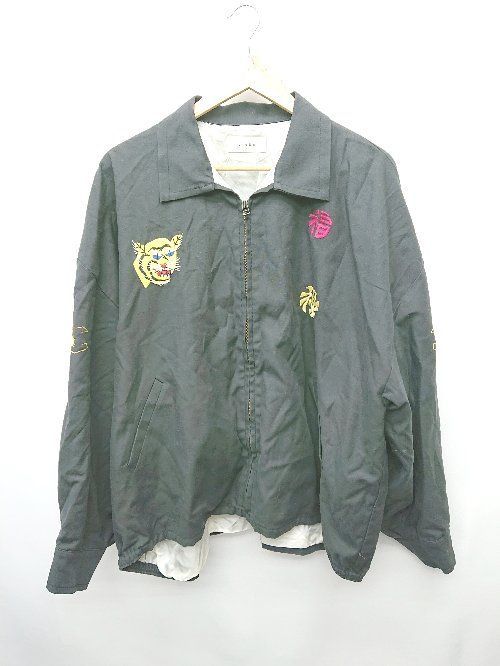 ◇ Jieda ジエダ 刺? ジップアップ 長袖 VETE-NAM?JACKET ベトジャン 