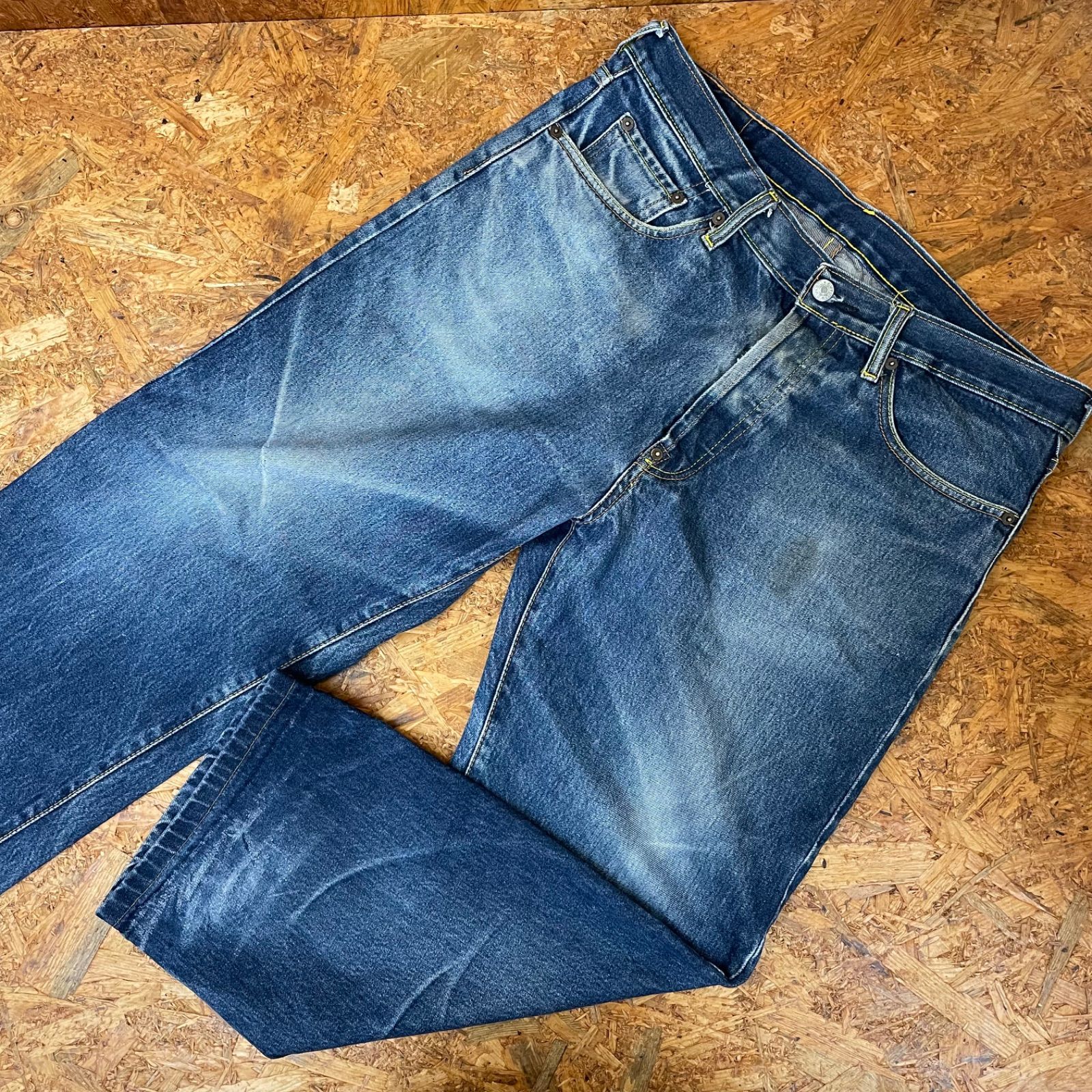 EVISU ストレート デニム W36 エヴィスジーンズ ジーパン エビス EVISU ストレート デニム W36 エヴィスジーンズ ジーパン エビス