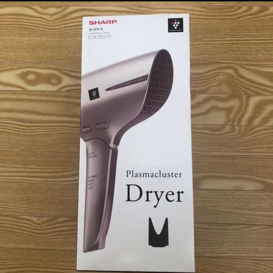 新品未使用　 SHARP プラズマクラスター ドライヤー IB-JP9-N プラズマクラスタードライヤー シェルピンクゴールド IB-JP9-N SHARP