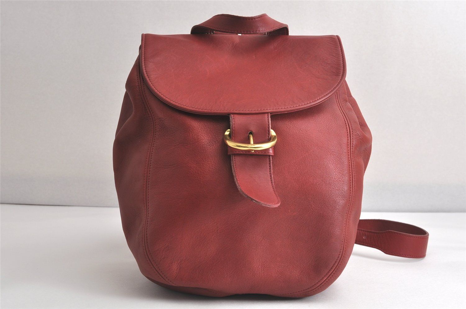 COACH コーチ ヴィンテージ バックパック レザー 4134 レッド 2803N