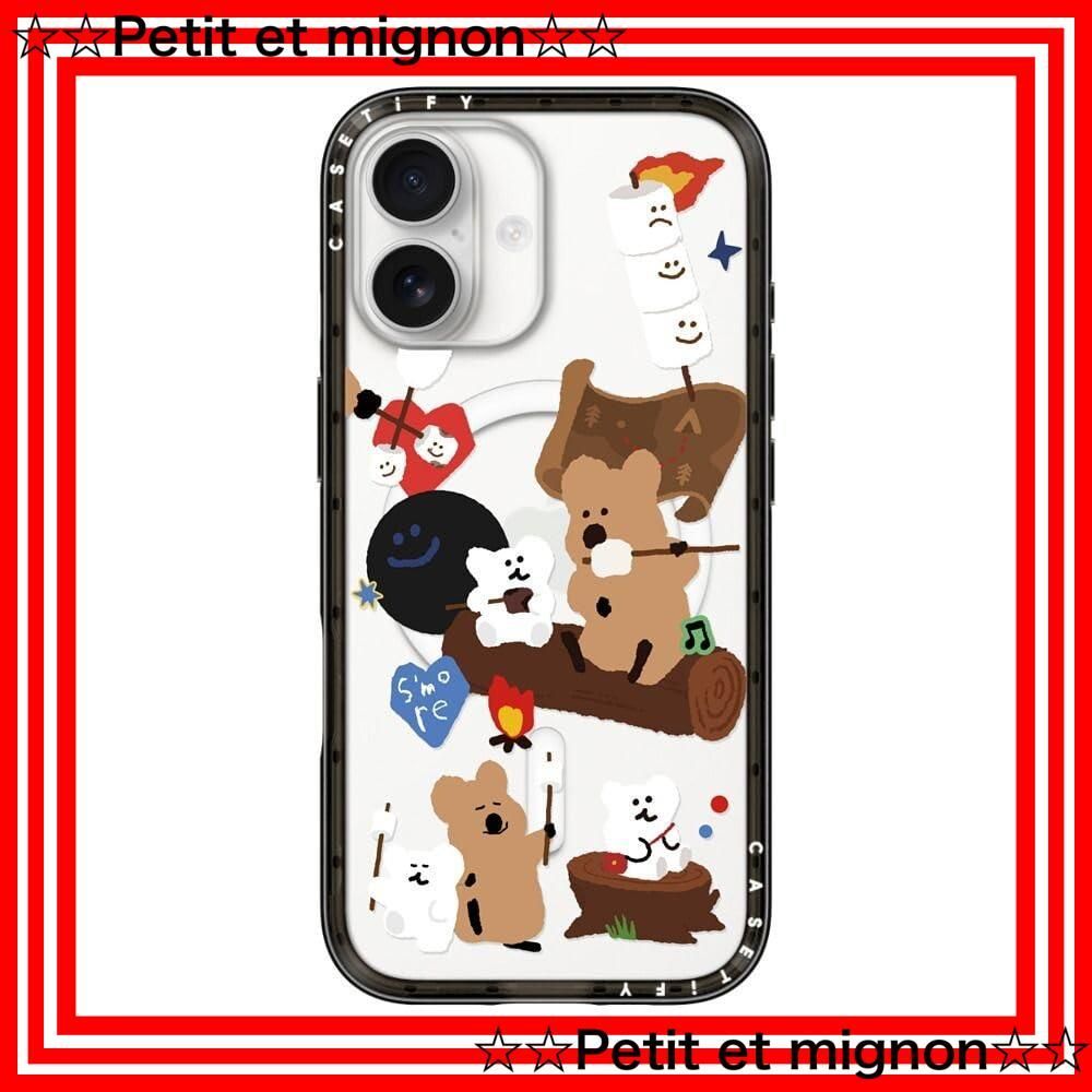 スピード発送 ブラック クリア - - ! S more 軽量|耐衝撃 MagSafe対応|薄型 ケース 17 iPhone コンパクト CASETiFY