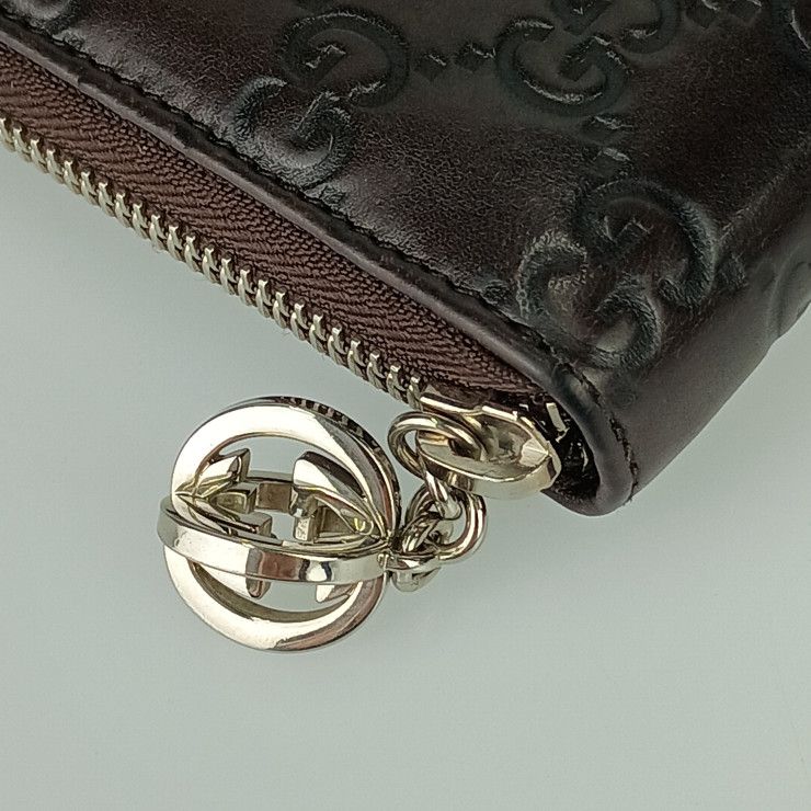 GUCCI グッチ 233025 ラウンドファスナー 長財布 GUCCI グッチ 長財布 グッチシマ ジップアラウンドウォレット