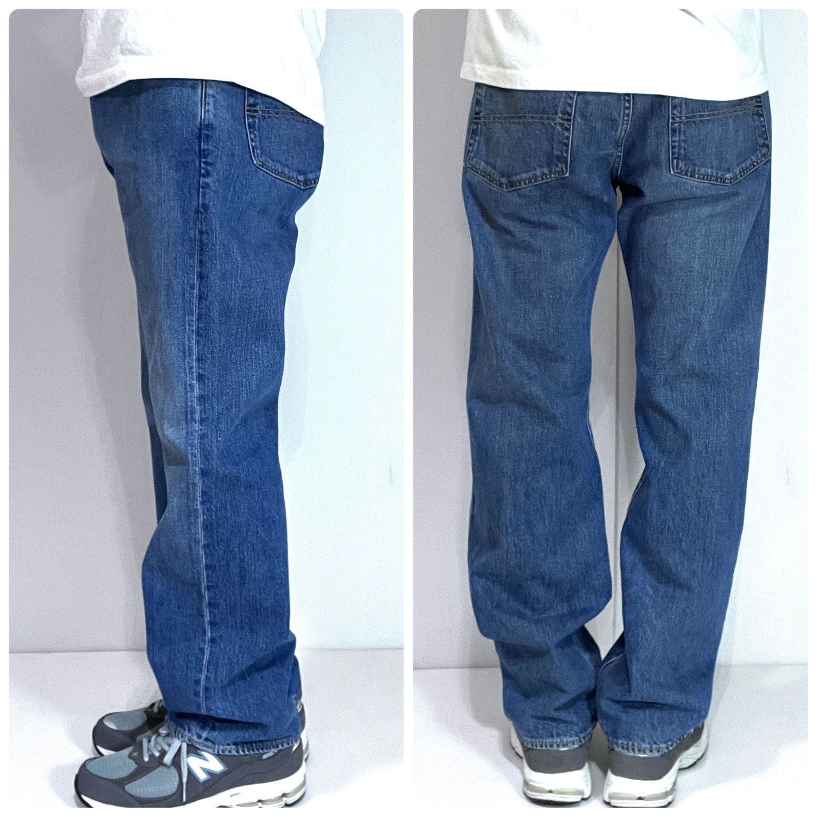 00s POLO JEANS CO. ポロジーンズ W32L30 実寸W35L30 リラックス 