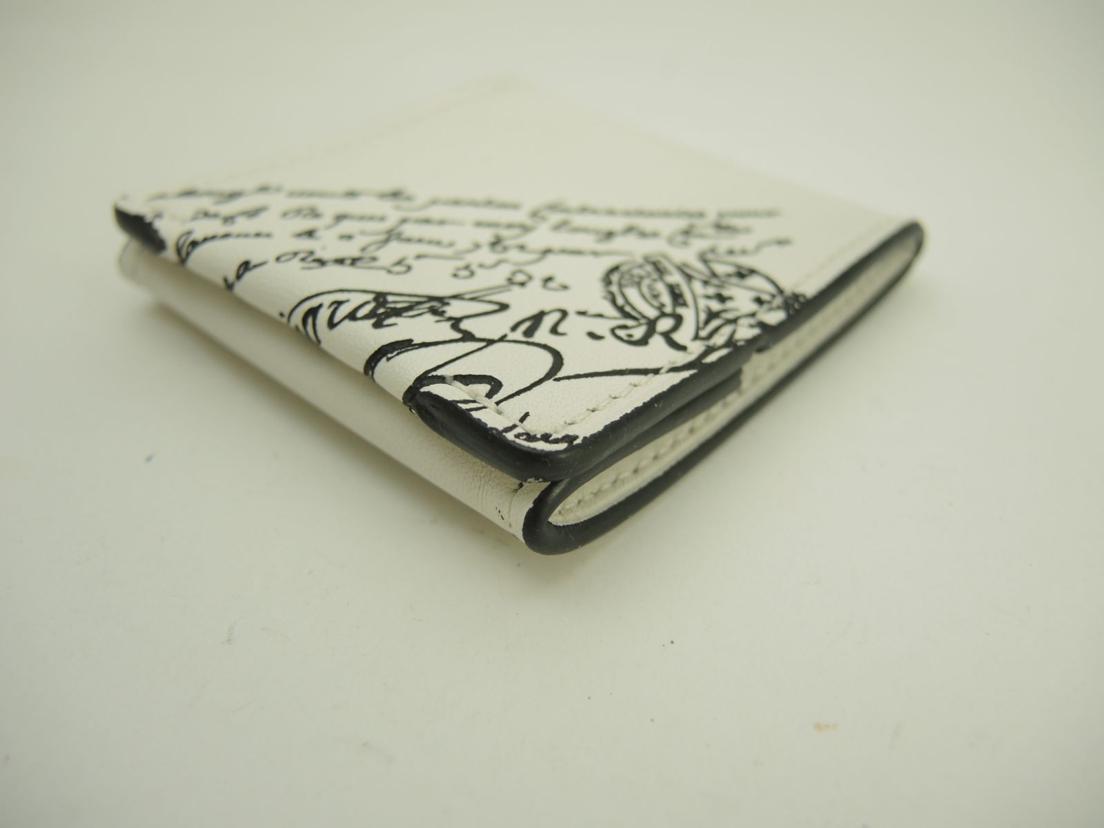 ベルルッティ コインケース オリジン カリグラフィレザー白 小銭入れ