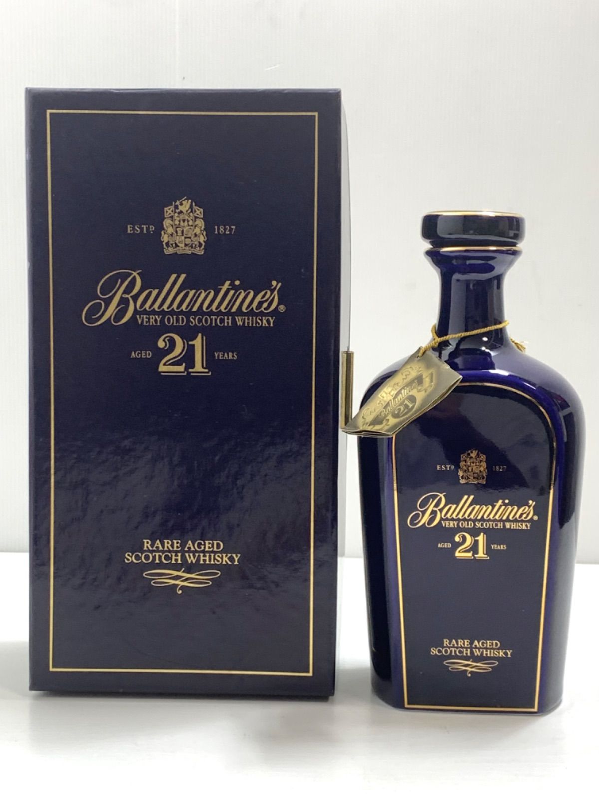 空瓶」Ballantine's バランタイン 21年 VERY OLD SCOTCH WHISKY RARE AGED GENUINE WADE  PORCELAIN 陶器ボトル Collection コレクター - メルカリ