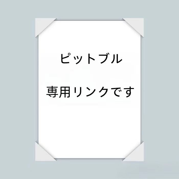 ピットブル  専用リンクです