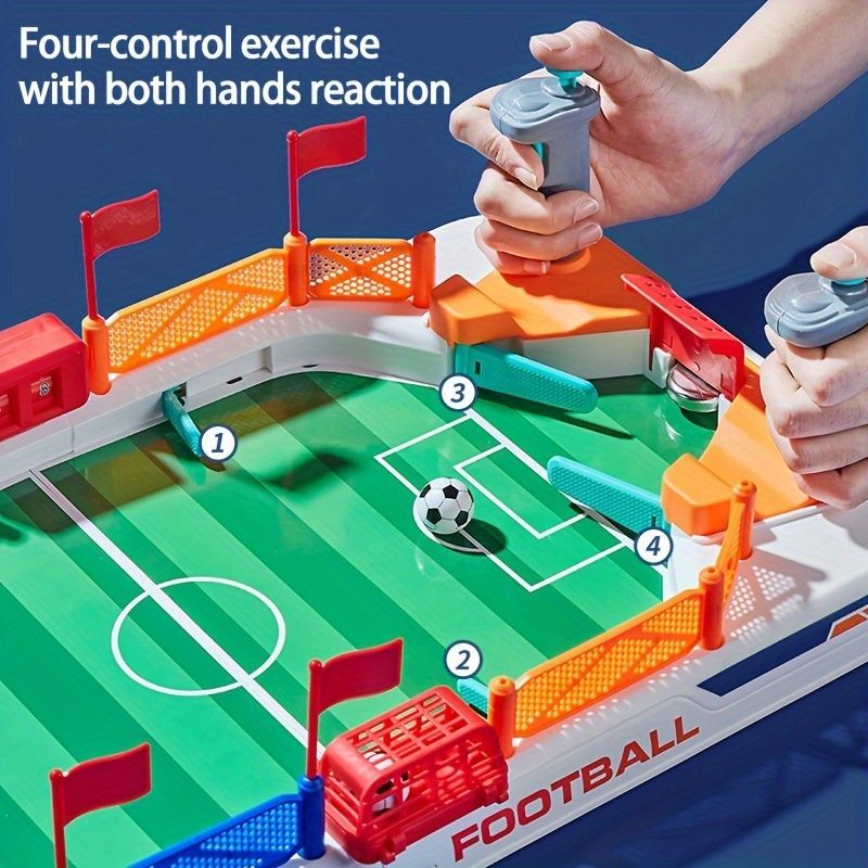 サッカー盤 ピンボール ダブルハンドル 卓上 ボール2個付き 56cm 大型