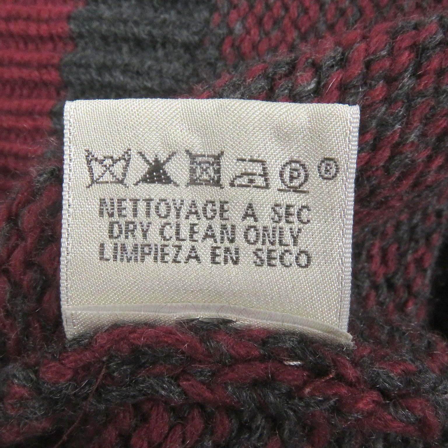 未使用 イタリア製 エルメス HERMES ボーダー Vネック カットソー M 24090718_8.jpg