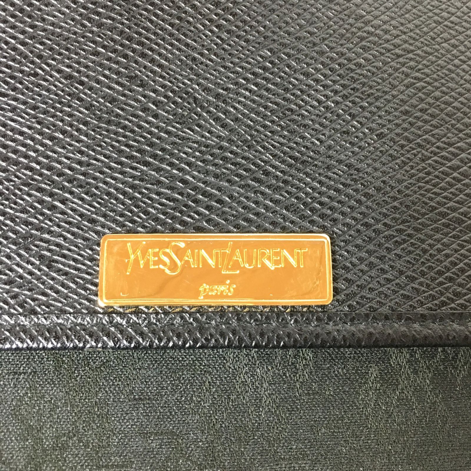 2509-45｜美品｜イヴサンローラン ショルダーバッグ ブラック YSLロゴ 2509-45｜美品｜イヴサンローラン ショルダーバッグ ブラック