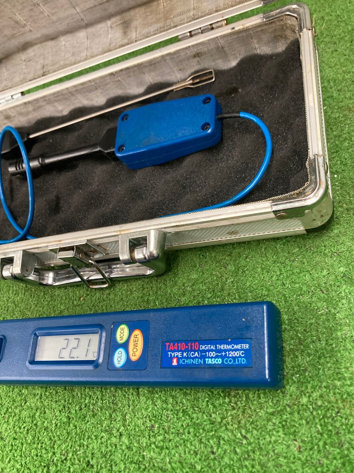 中古品】【0922】☆TASCO 接触型デジタル温度計 TA410-110 中古品】【0922】☆TASCO 接触型デジタル温度計 TA410-110