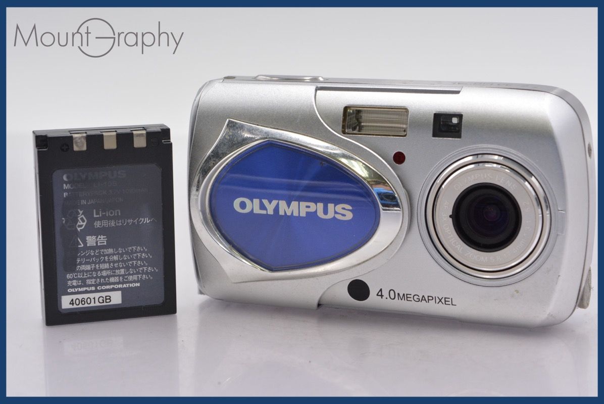☆極上美品☆ オリンパス Olympus μ-30 3x バッテリー付属 ☆完動☆同