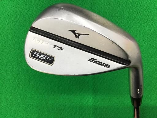 ミズノ MP-T5 ホワイトサテン 58°|12° ウェッジ WG Dynamic G フレックスその他 メンズ 男性用 右利き 右用 Cランク ゴルフクラブ
