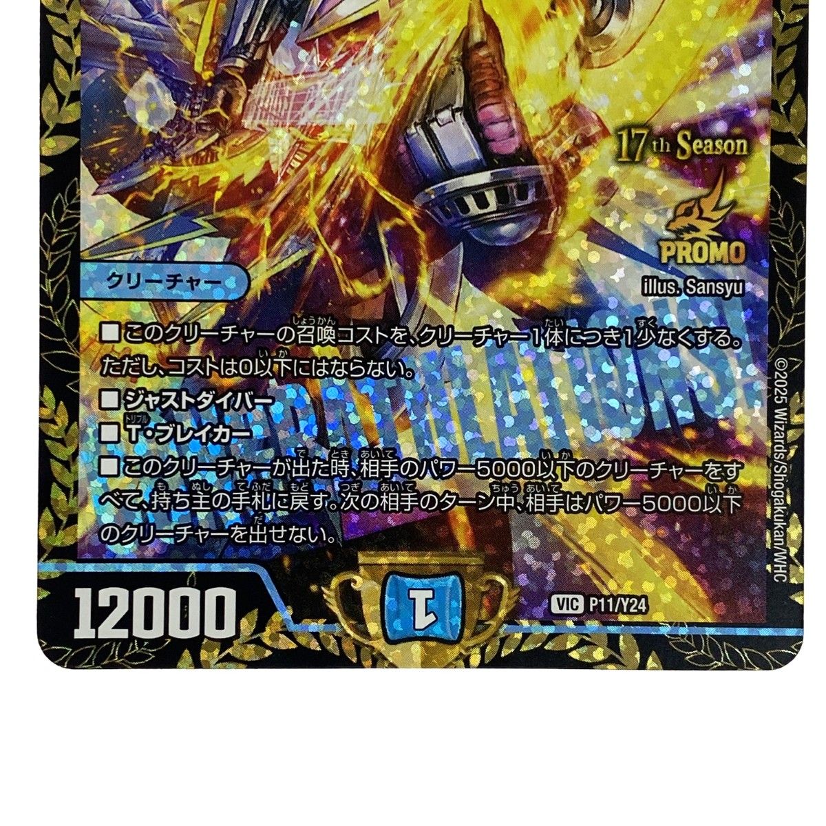 デュエルマスターズ 飛翔龍 5000VT PR P11/Y24 VIC プロモ