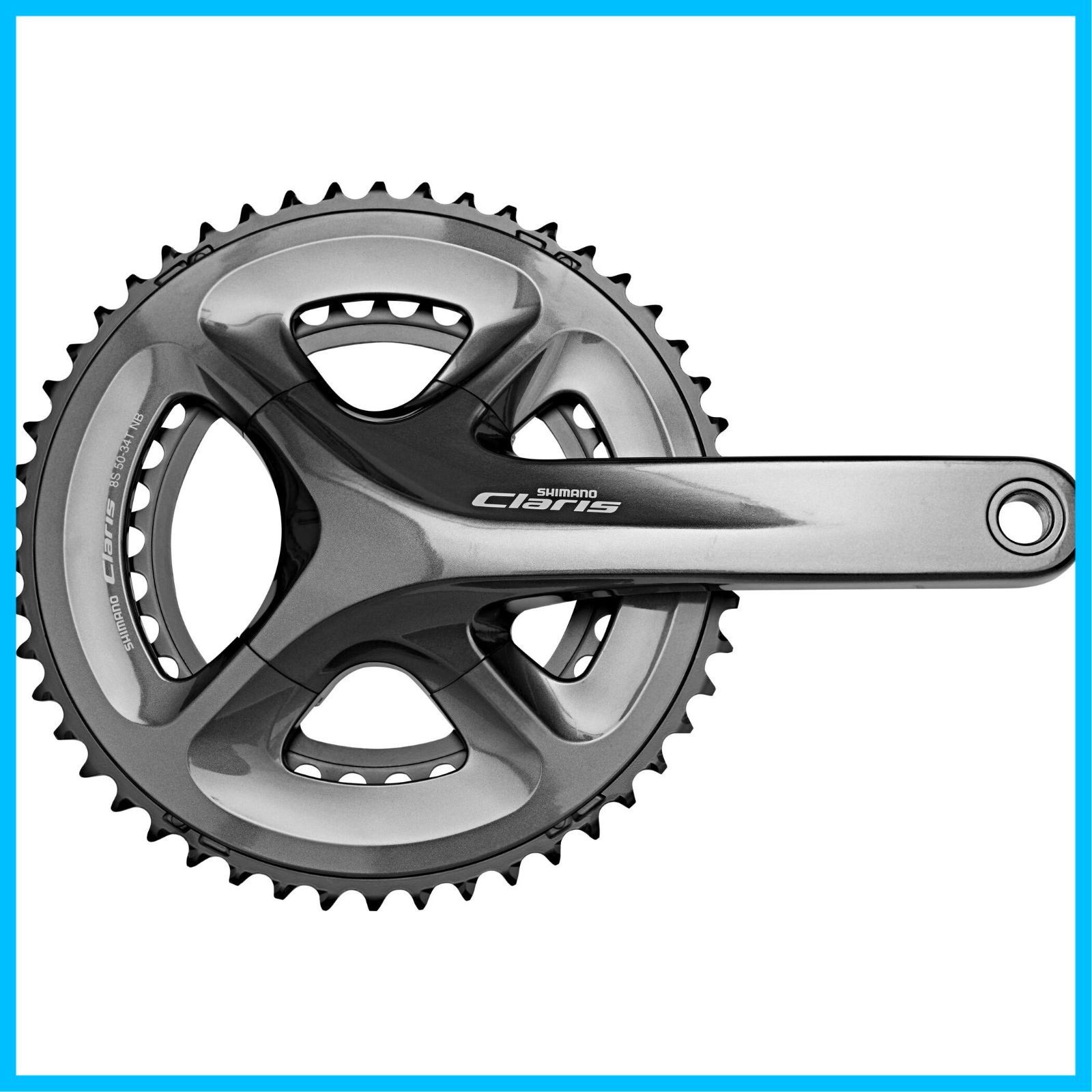 170mm 8段対応 50×34T ・BB別売 FC-R2000 EFCR2000CX04X