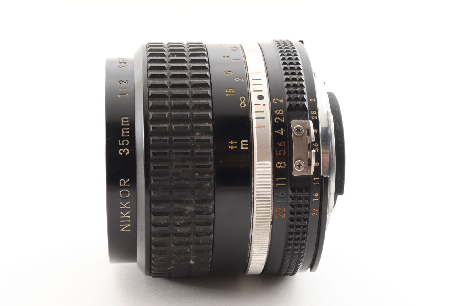 ニコン Nikon Nikkor Ais Ai-s 35mm f/2 Wide Angle MF Lens [良品