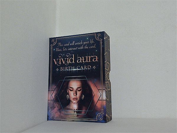 オラクルカード vivid aura BIRTH CARD oracle card初心者にも オラクルカード標準サイズ127×88 [mm] オラクルカード オラクルカード vivid aura BIRTH CARD oracle card