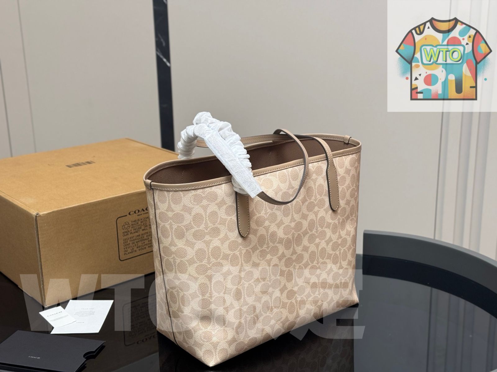 今日特価】Coach City Tote Bag・コーチ シティ トート バッグ