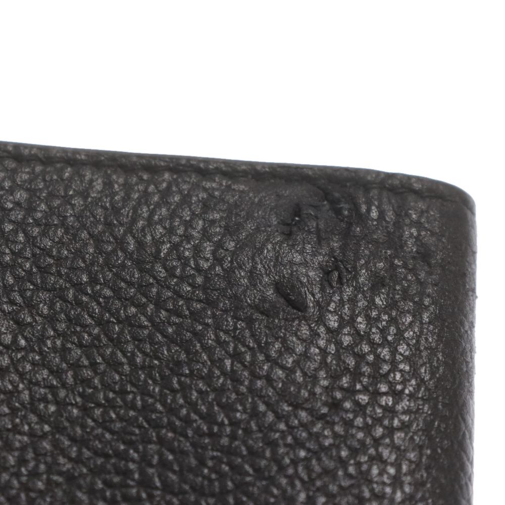 BALENCIAGA (バレンシアガ) ロゴプリント レザー カードケース