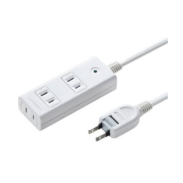 まとめ サンワサプライ雷ガードタップ ホコリ防止シャッター 2P 3個口 2m ホワイト TAP-SP2113MG-2WN 1個 ×3セット
