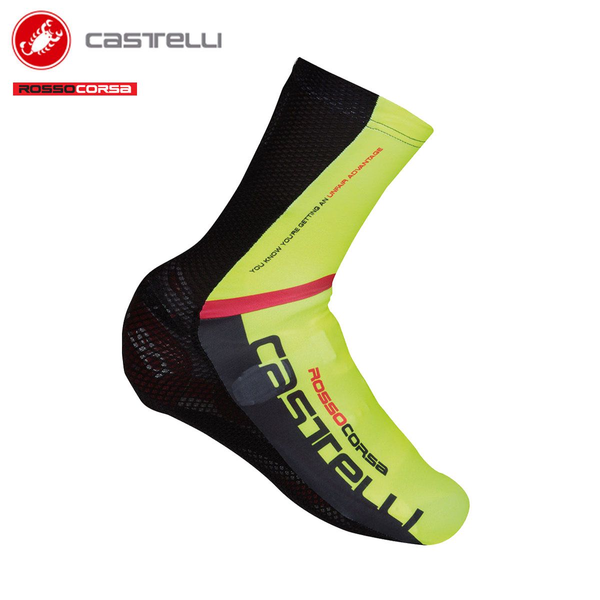 CASTELLI 16031 AERO RACE SHOECOVER カステリ エアロレース エアロ効果 空気抵抗軽減 シューズカバー BRIGHTFACE_UK