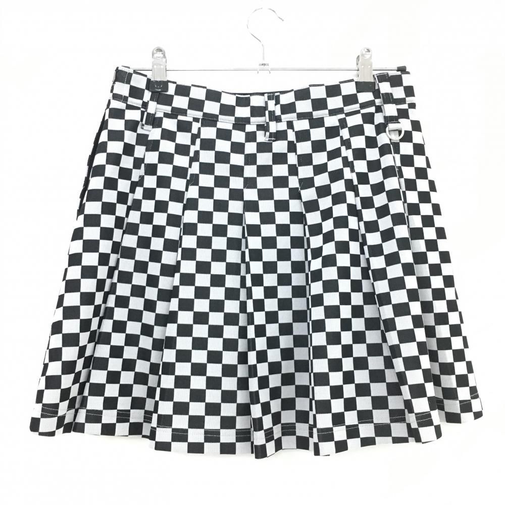 JACK BUNNY ニット＆スカートセット JACK BUNNY ジャックバニー ; ニットスカート ストライプ柄 ホワイト系