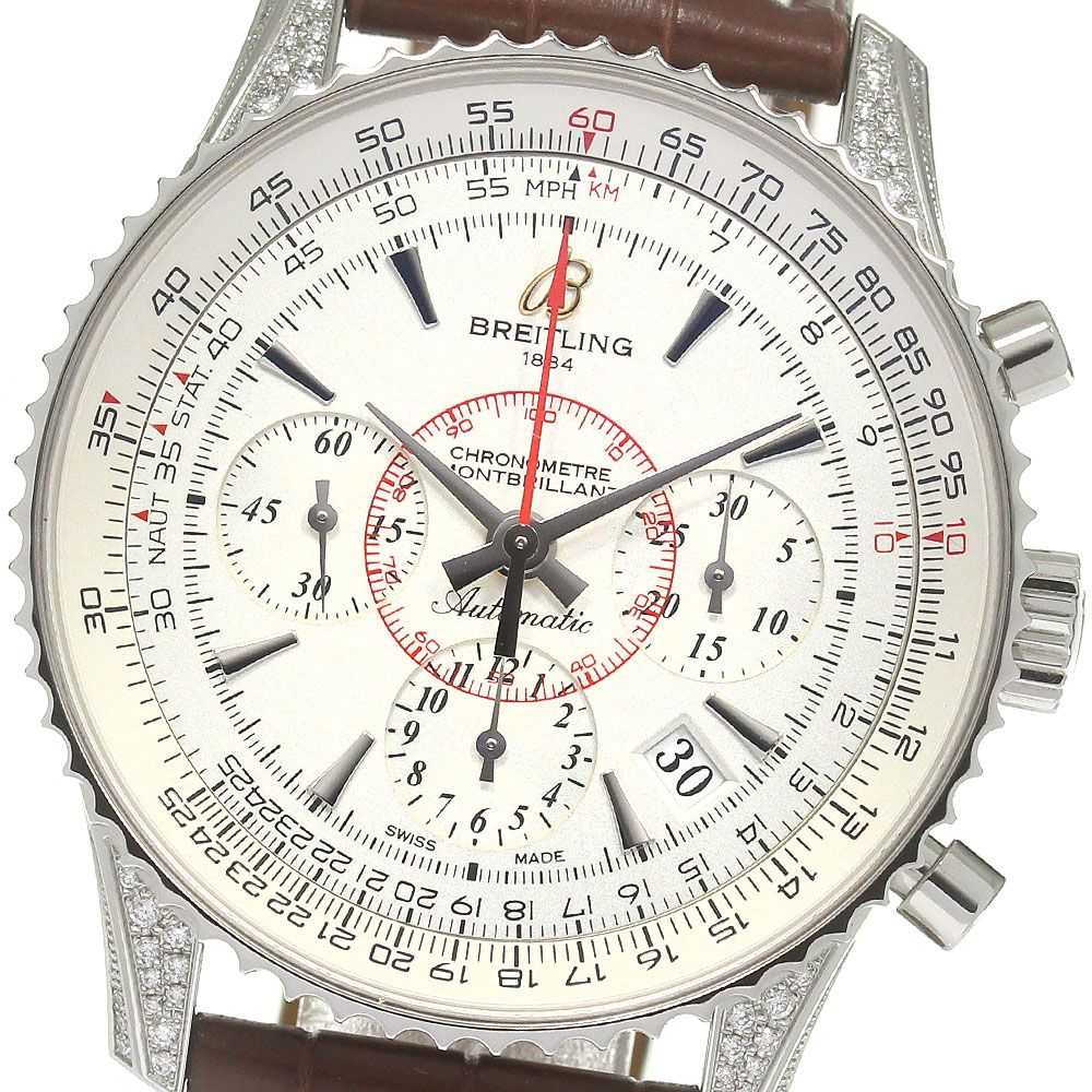 ブライトリング BREITLING AB0131 ナビタイマー モンブリラン 01 リミテッド 自動巻き メンズ美品箱付き_830756