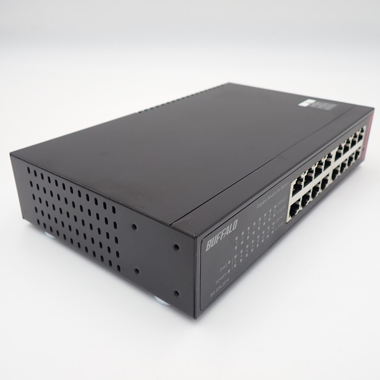 BUFFALO バッファロー BS-GSL2016 法人向け レイヤー2 Giga スマートLiteスイッチ 16ポート 動作 済み 14730 CHRISTIANNAURATH_COM_BR