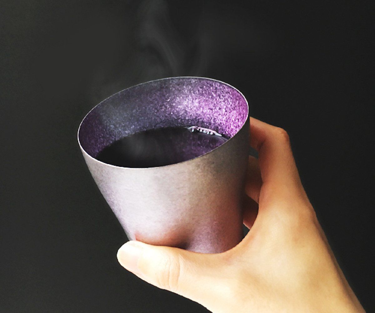 (ホリエ)HORIE 純チタン二重タンブラー 古雅 虹色 黄色 イエロー シルバーレインボー グラデーション 250ml 純チタンコップ 泡 HORIE（ホリエ）新潟県燕産 チタン二重タンブラー 古雅 250cc 日本製