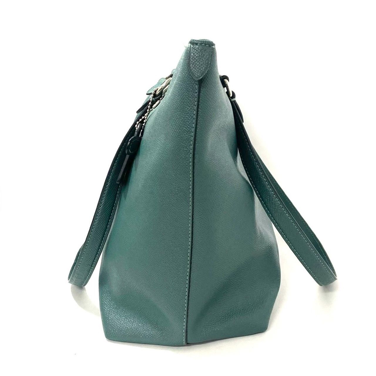 COACH】79608 ギャラリー トートバッグ レザー グリーン/緑 ビジネス 