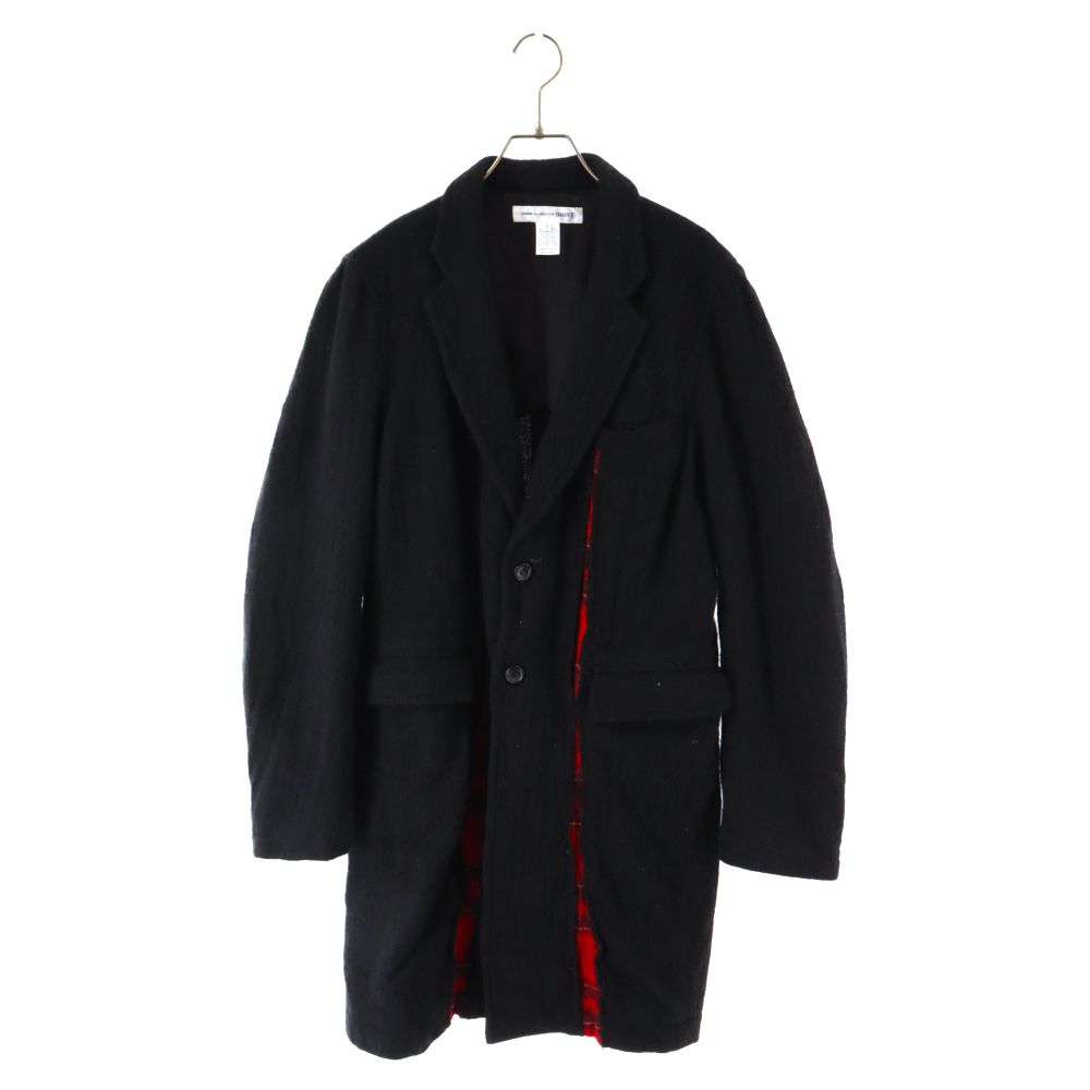 COMME des GARCONS SHIRT デザイン ウール コート COMME des GARCONS HOMME（コム デ ギャルソン・オム）の