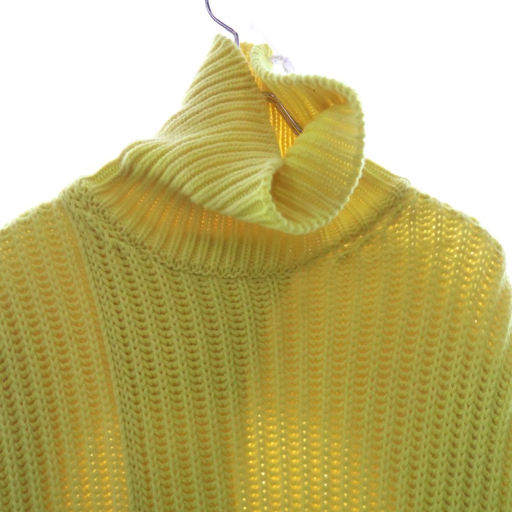 LOUIS VUITTON ルイヴィトン Chunky Rib Slit Roll Neck ハイネックニット HFN75WHPJ LOUIS VUITTON (ルイヴィトン) Chunky Rib Slit Roll Neck