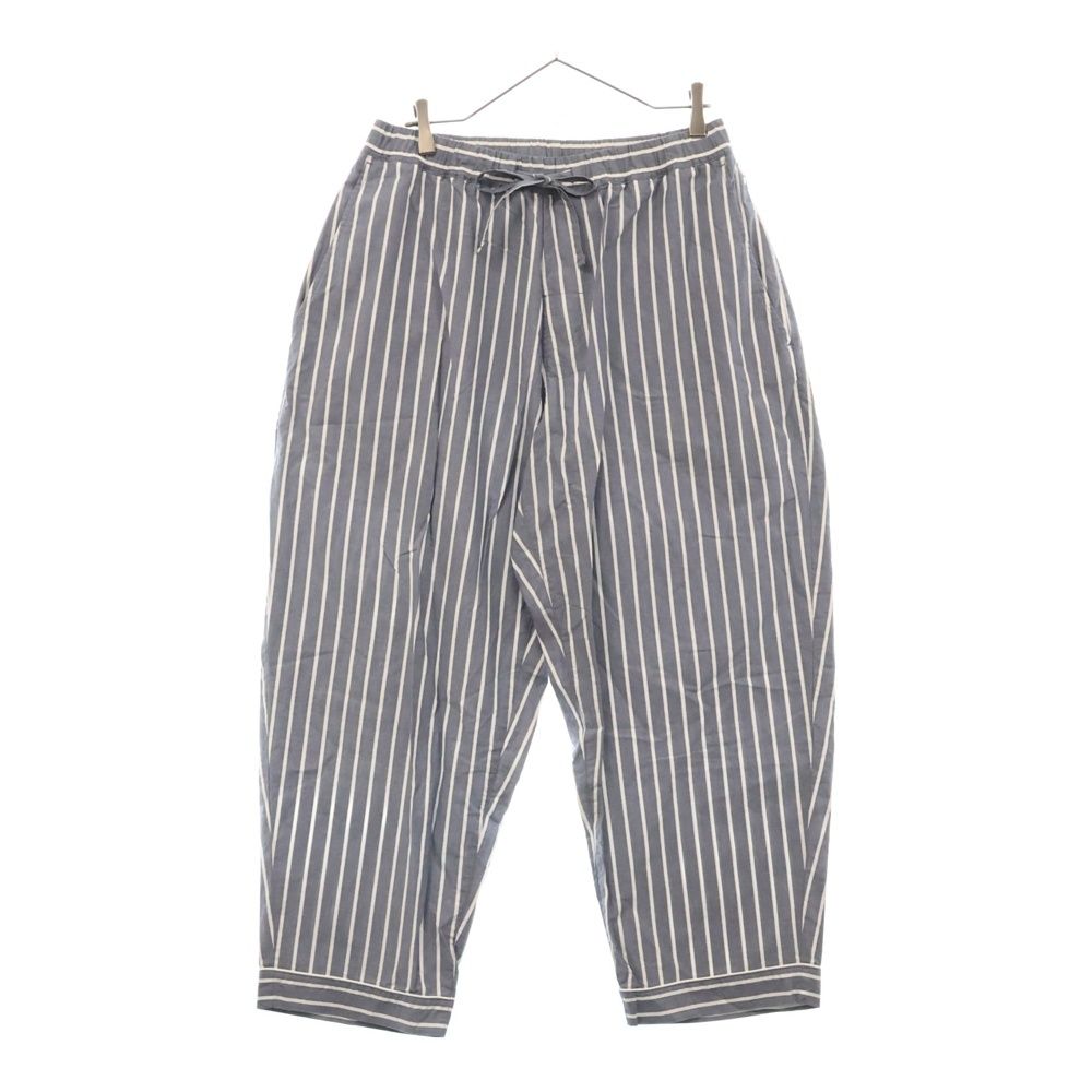 SSZ エスエスズィー 22SS 瀬名PJ PANTS 11-24-3341-139 ストライプ イージーパンツ グレー